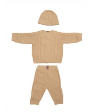 TOMMY HILFIGER TH KIDS Completo 3 pz: maglia, pantalone e cappello merino - Tutine e completi per neonati - 2
