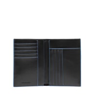 PIQUADRO BLUE SQUARE Portafoglio verticale in pelle - Portafogli Uomo