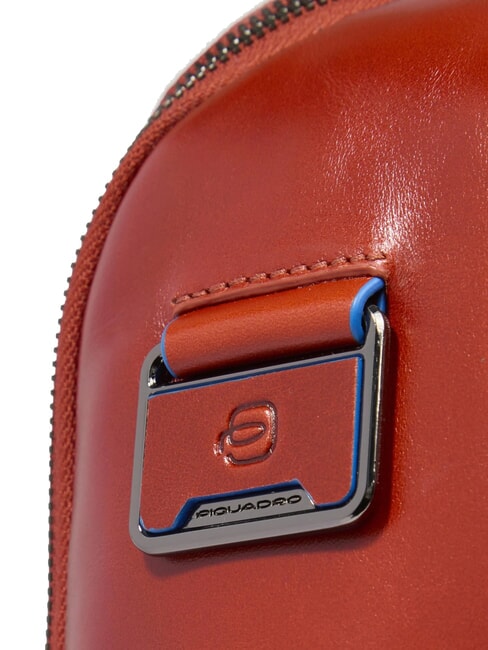 BLUE SQUARE Zaino fast-check in pelle, porta pc 14" cuoio4 - Zaini da lavoro porta PC