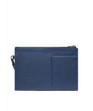 PIQUADRO ATLAS Pochette da uomo porta iPad in pelle blu - Porta tablet & Organizer - 3