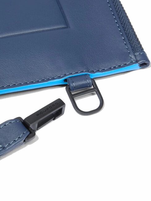 ATLAS Pochette da uomo porta iPad in pelle blu - Porta tablet & Organizer