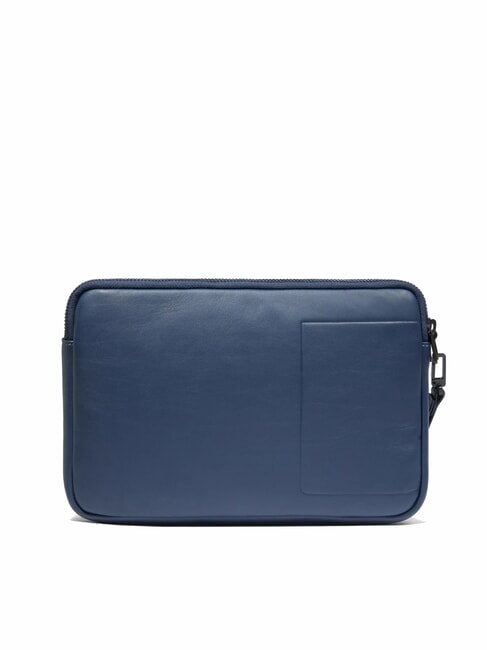 ATLAS Pochette da uomo porta iPad in pelle blu - Porta tablet & Organizer