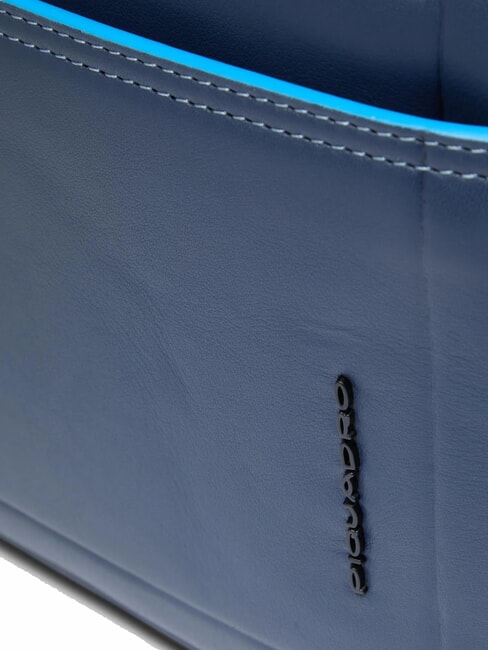ATLAS Pochette da uomo porta iPad in pelle blu - Porta tablet & Organizer