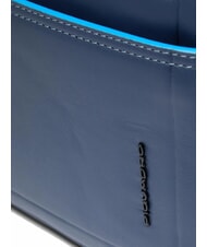 PIQUADRO ATLAS Pochette da uomo porta iPad in pelle blu - Porta tablet & Organizer - 4
