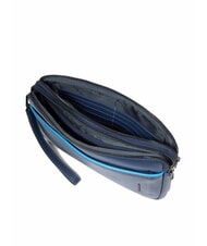 PIQUADRO ATLAS Pochette da uomo porta iPad in pelle blu - Porta tablet & Organizer - 6