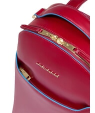 PIQUADRO BLUE SQUARE Zaino in pelle ROSSO - Borse Donna - 3