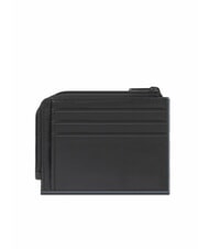 PIQUADRO ATLAS Portacarte portamonete piatto in pelle - Portafogli Uomo