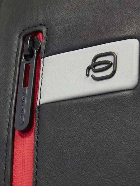URBAN Zaino porta PC 14", in pelle grigio - Zaini da lavoro porta PC