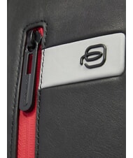 PIQUADRO URBAN Zaino porta PC 14", in pelle grigio - Zaini da lavoro porta PC - 3