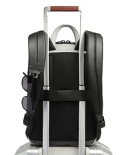 PIQUADRO URBAN Zaino porta PC 14", in pelle grigio - Zaini da lavoro porta PC - 5