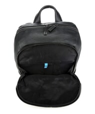 PIQUADRO MODUS SPECIAL Zaino in pelle porta PC 14" Nero - Zaini da lavoro porta PC - 3