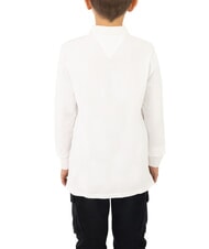 TOMMY HILFIGER TH KIDS Polo a manica lunga da bambino pvh classic white - T-shirt Bambino - 2