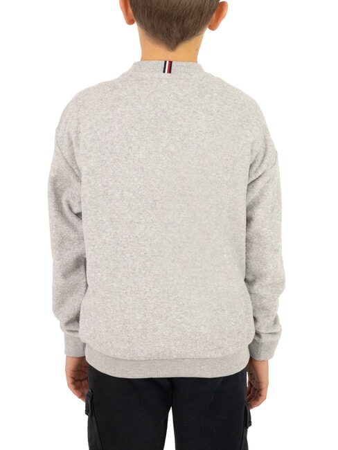 TH KIDS Felpa da bambino con stampa new light grey heather - Felpe Bambini