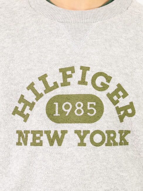 TH KIDS Felpa da bambino con stampa new light grey heather - Felpe Bambini
