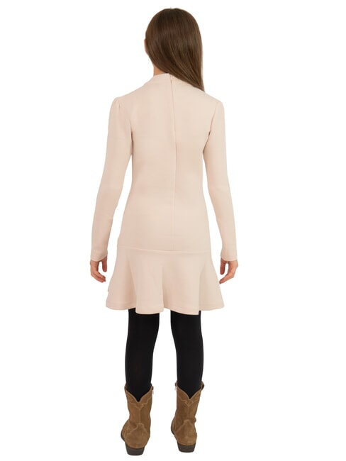 TH KIDS Abito bambina a manica lunga cashmere creme - Vestiti Bambine