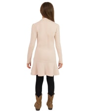 TOMMY HILFIGER TH KIDS Abito bambina a manica lunga cashmere creme - Vestiti Bambine - 2