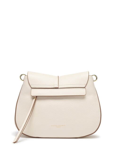 HELENA ROUND Borsa in pelle con doppia tracolla MARBLE - Borse Donna