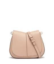 GIANNI CHIARINI HELENA ROUND Borsa in pelle con doppia tracolla pink salt - Borse Donna - 2