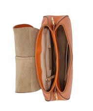 GIANNI CHIARINI HELENA ROUND Borsa in pelle con doppia tracolla spice - Borse Donna - 5