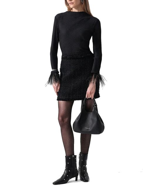 DUA Borsa a spalla, in pelle Nero - Borse Donna