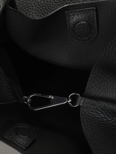 DUA Borsa a spalla grande in pelle Nero - Borse Donna