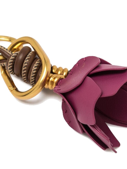 PC CHARMS Portachiavi con charm fiore pink salt - Portachiavi