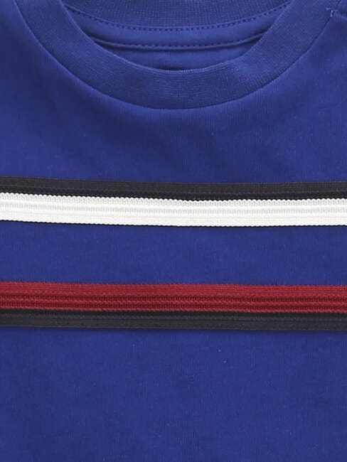 TH KIDS T-Shirt in cotone navy voyage - T-shirt Bambino