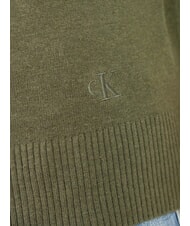 CALVIN KLEIN CK JEANS  dark olive - Maglie Uomo - 3
