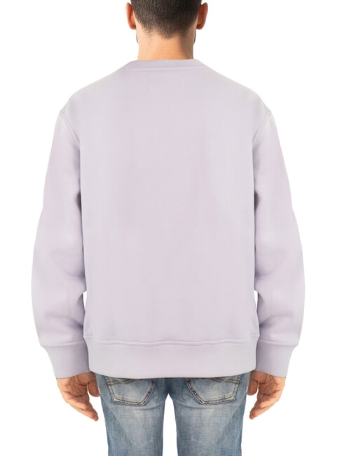 CK JEANS Felpa a girocollo lavender aura - Felpe Uomo