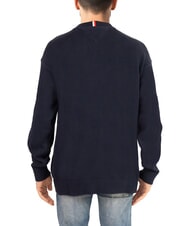 TOMMY HILFIGER TH Maglione girocollo cotone con logo - Maglie Uomo