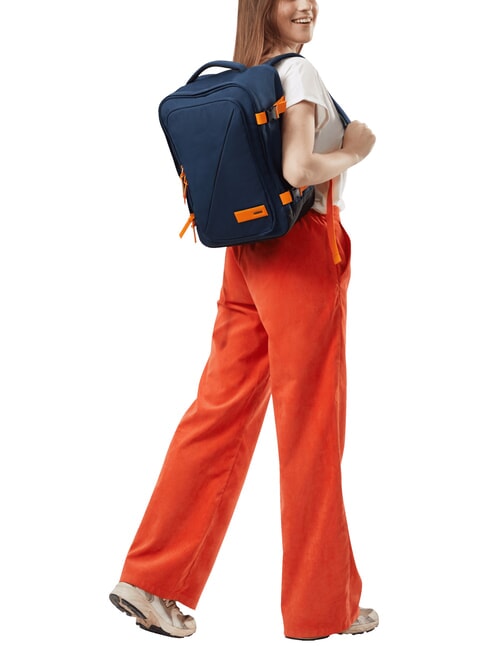 TAKE2CABIN S Zaino underseater ok Ryanair dark navy/radiant orange - Zaini Scuola & Tempo Libero