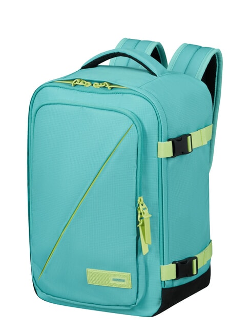 TAKE2CABIN S Zaino underseater ok Ryanair dusty turquoise/lime - Zaini Scuola & Tempo Libero