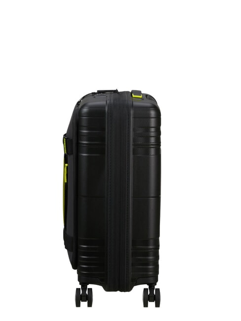 HELLO CABIN Trolley bagaglio a mano espandibile black/lime - Bagagli a mano