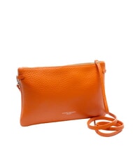 GIANNI CHIARINI HERMY Pochette in pelle con tracolla corallo-nature - Borse Donna - 2
