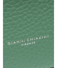 GIANNI CHIARINI HERMY Pochette in pelle con tracolla menta-sabbia - Borse Donna - 3