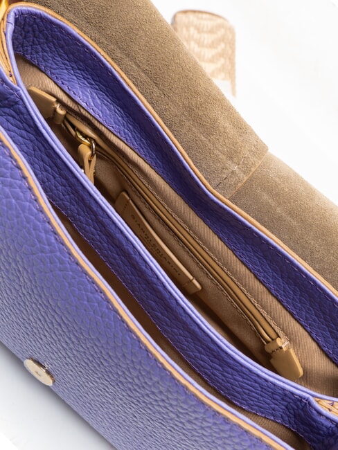 HELENA ROUND Borsa in pelle con doppia tracolla opulence - Borse Donna