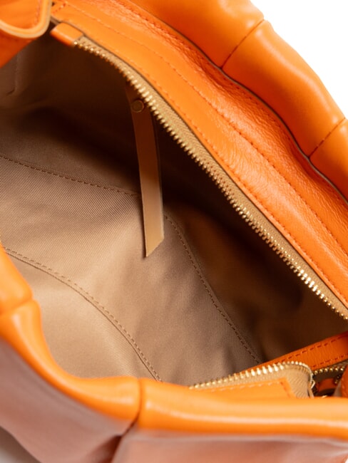 LUCIA Borsa a tracolla in pelle corallo - Borse Donna