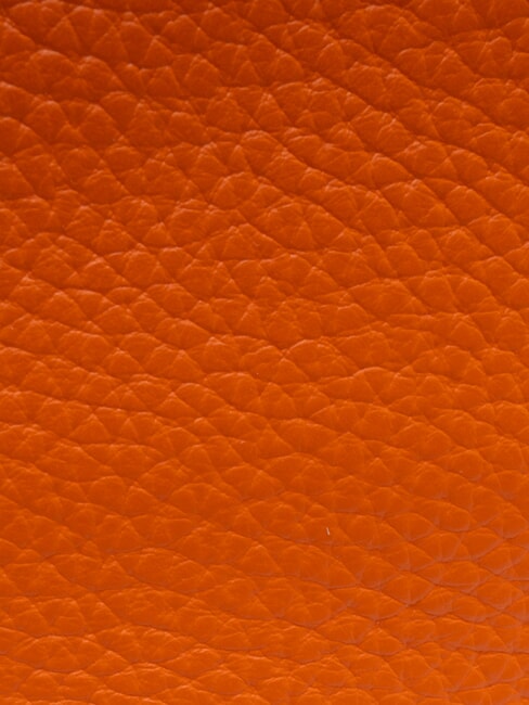 PENELOPE Borsa in pelle a spalla con tracolla corallo-nature - Borse Donna