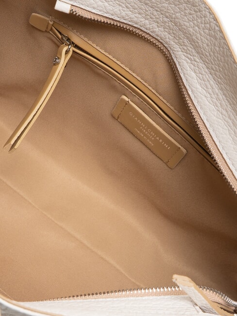 MINERVA Borsa shopping in pelle sabbia - Borse Donna