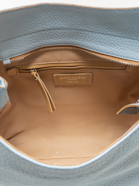 MINERVA Borsa a spalla in pelle sky - Borse Donna