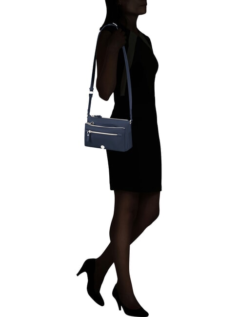 KARISSA EVO Borsa a tracolla con pouch blu night - Borse Donna