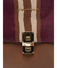 PIQUADRO CAMPIONARIO - DAFNE Cartella da lavoro in pelle, porta pc 13" marrone/bordeaux/beige - Cartelle Lavoro - 3