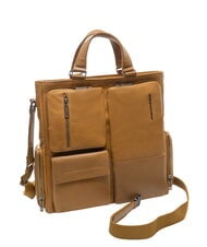 PIQUADRO CAMPIONARIO - RONNIE Bora porta PC in pelle Giallo - Borse Donna - 2