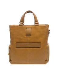 PIQUADRO CAMPIONARIO - RONNIE Bora porta PC in pelle Giallo - Borse Donna - 4