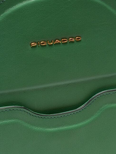 CAMPIONARIO - GEA  Zainetto porta tablet, in pelle VERDE - Borse Donna