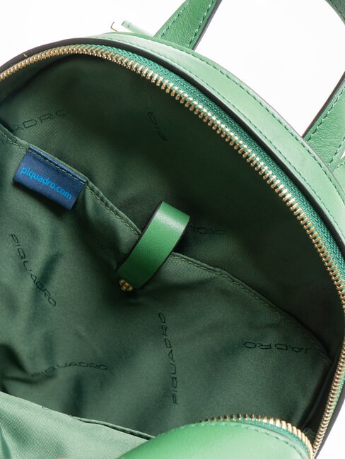 CAMPIONARIO - GEA  Zainetto porta tablet, in pelle VERDE - Borse Donna