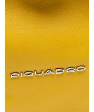 PIQUADRO CAMPIONARIO -  DAFNE  Monospalla in pelle Giallo - Borse Donna - 3