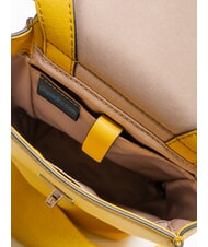 PIQUADRO CAMPIONARIO -  DAFNE  Monospalla in pelle Giallo - Borse Donna - 5