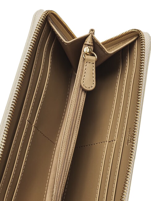 SCRIPT Portafoglio grande zip around avorio - Portafogli Donna