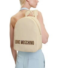 LOVE MOSCHINO BOLD LOVE Zaino avorio - Borse Donna - 6